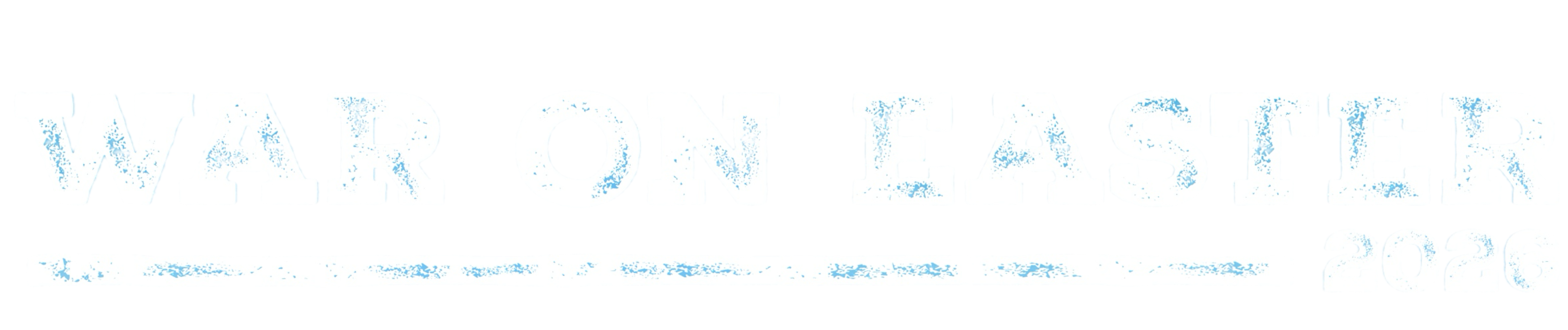 War On Easter festival wordmark