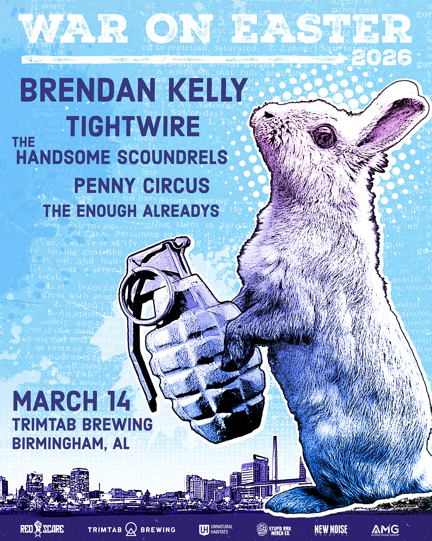 War On Easter event poster